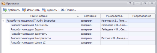 Проекты